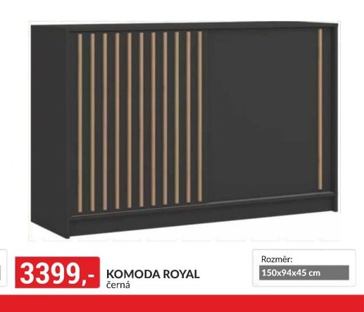 KOMODA ROYAL černá