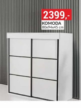 SYSTÉM TANGER - KOMODA 80x94x45 cm
