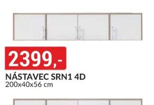 NÁSTAVEC SRN1 4D 200x40x56 cm