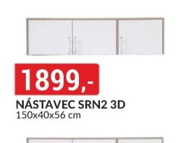 NÁSTAVEC SRN2 3D 150x40x56 cm