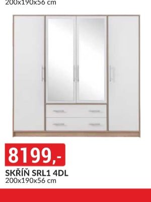 SKŘÍŇ SRL1 4DL 200x190x56 cm
