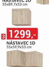 NÁSTAVEC 1D 55x59,9x53 cm
