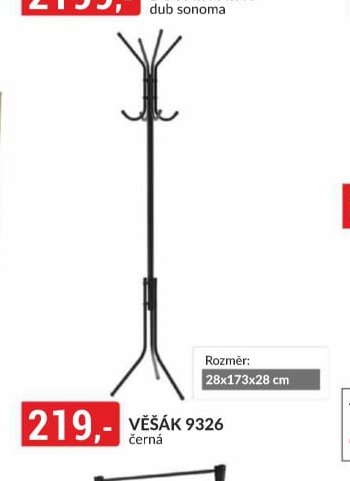VĚŠÁK 9326 černá
