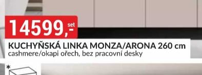 KUCHYŇSKÁ LINKA MONZA/ARONA 260 cm