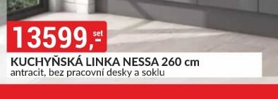 KUCHYŇSKÁ LINKA NESSA 260 cm