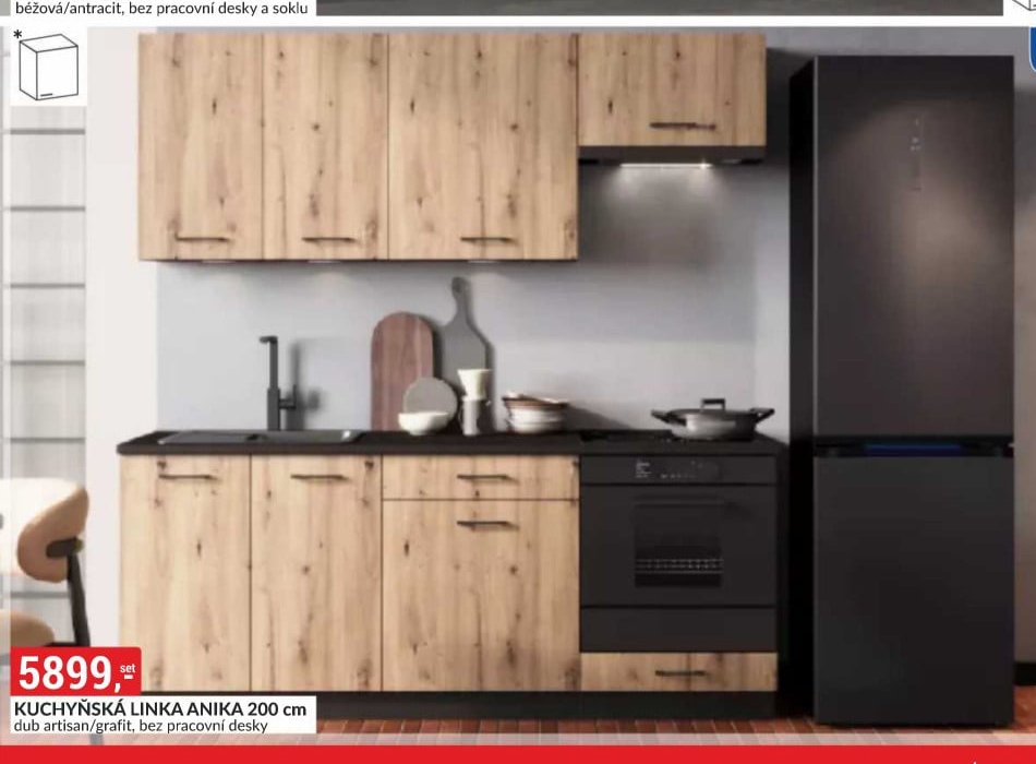 Kuchyňská linka ANIKA 200 cm