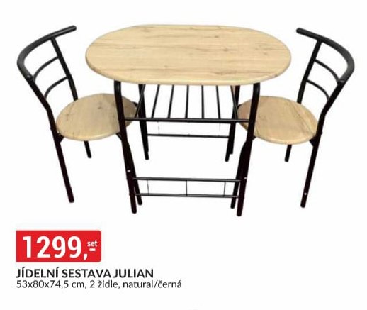 JÍDELNÍ SESTAVA JULIAN