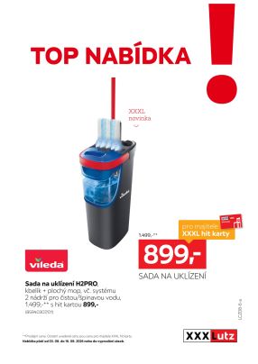 akční leták XXXLutz 3.8.2026-16.8.2026