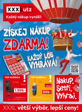 akční leták XXXLutz 3.8.2026-16.8.2026
