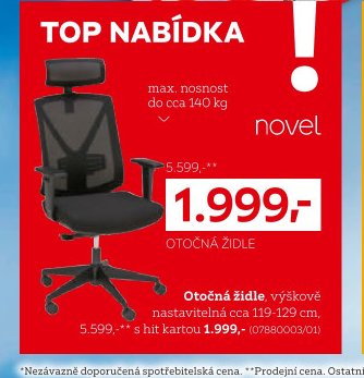 Otočná židle