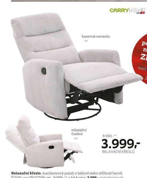 Relaxační křeslo