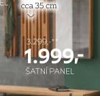 Šatní panel (vpravo)