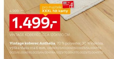 Vintage koberec Anthelia