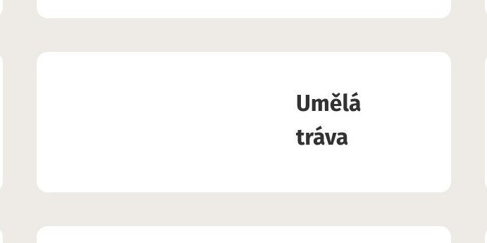 Umělá tráva