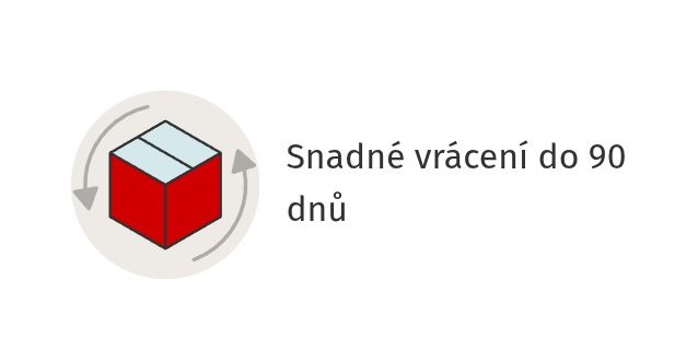 Snadné vrácení do 90 dnů