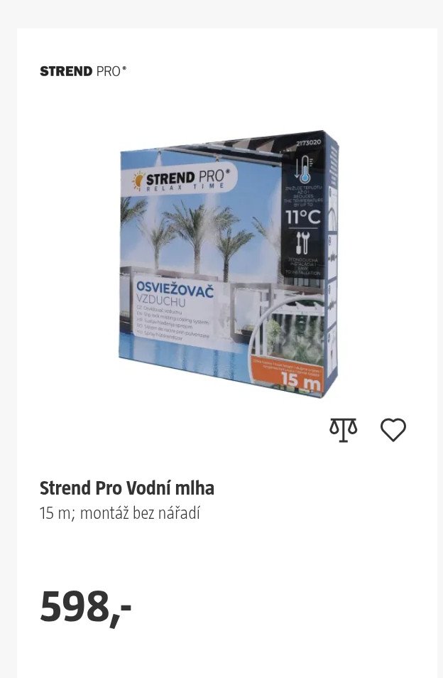 Strend Pro Vodní mlha