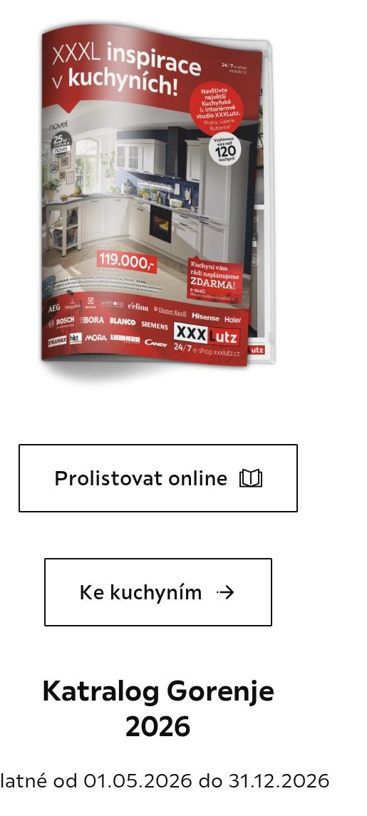 Katralog Gorenje 2026