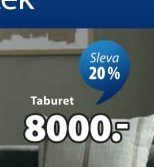 Modulová pohovka SKEJBY (Taburet)
