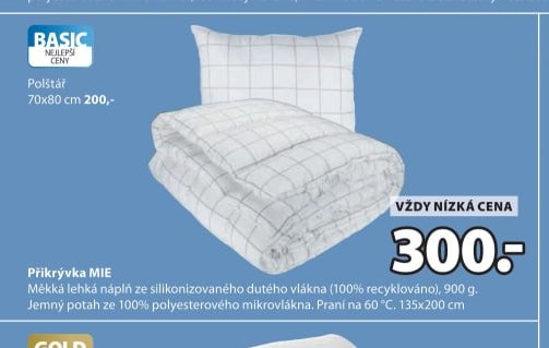 Přikrývka MIE