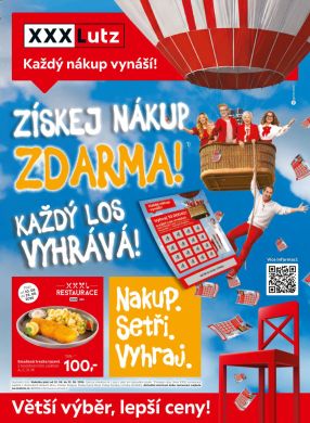 akční leták XXXLutz 10.8.2026-23.8.2026