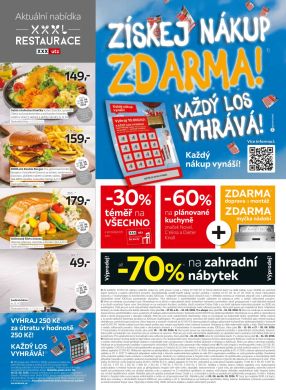 akční leták XXXLutz 10.8.2026-23.8.2026