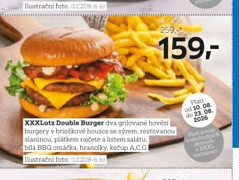 XXXLutz Double Burger