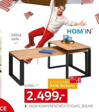 Sada konferenčních stolků, 2dílná