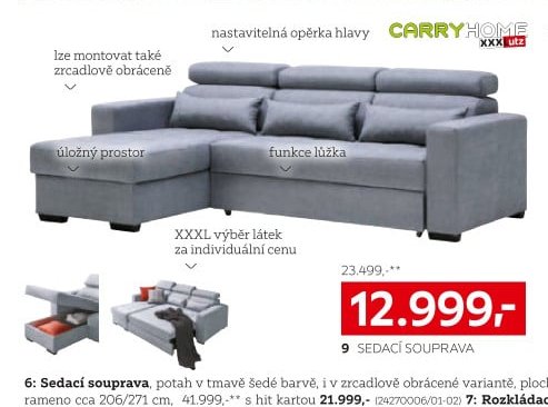 9 Sedací souprava