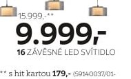 16 ZÁVĚSNÉ LED SVÍTIDLO