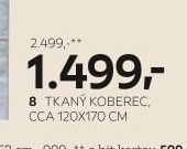Tkaný koberec 120x170 cm