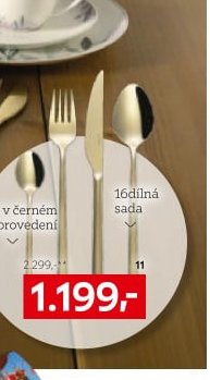 Sada příborů Sao Paolo, 16dílná