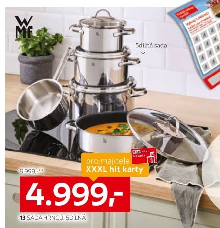 Sada hrnců Provence Plus, 5dílná