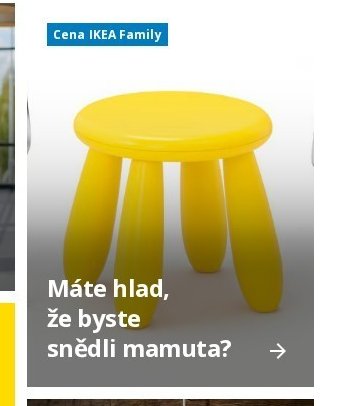 Žlutá stolička MAMMUT
