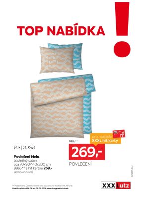 akční leták XXXLutz 24.8.2026-6.9.2026