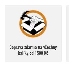 Doprava zdarma na všechny balíky od 1500 Kč