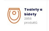 Toalety a bidety