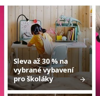 Sleva až 30 % na vybrané vybavení pro školáky