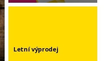 Letní výprodej