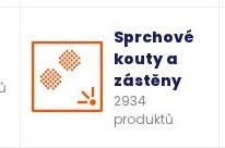 Sprchové kouty a zástěny