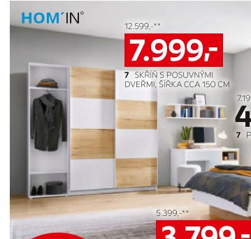 Skříň s posuvnými dveřmi