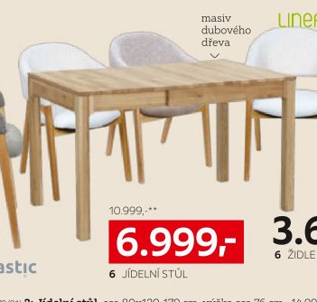 6 Jídelní stůl