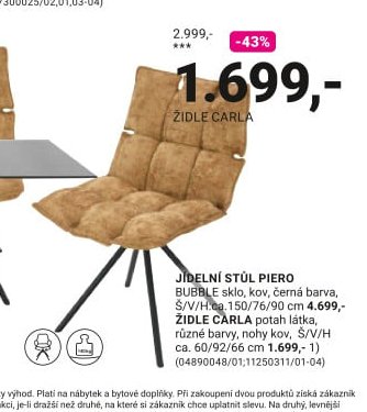 ŽIDLE CARLA