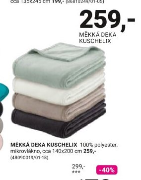 Měkká deka Kuschelix