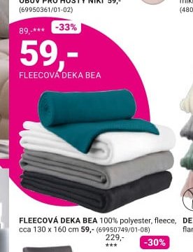 Fleecová deka Bea