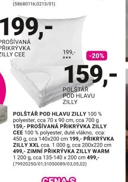 PROŠÍVANÁ PŘIKRÝVKA ZILLY CEE