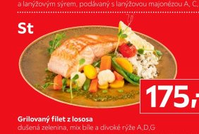 Grilovaný filet z lososa