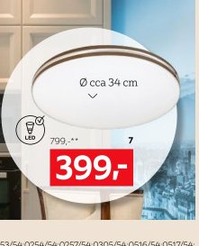 Stropní LED svítidlo Dekor