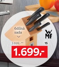 Blok na nože Classic Line, 6dílná sada