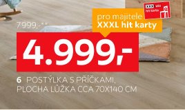 Postýlka s příčkami