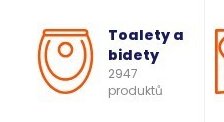 Toalety a bidety